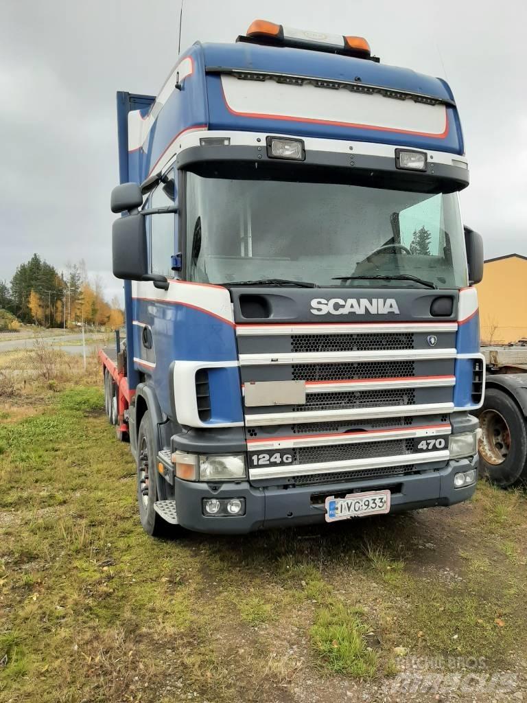 Scania R 124 Żurawie samochodowe