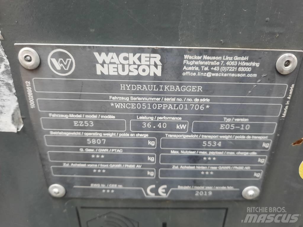 Wacker Neuson EZ 53 Minikoparki