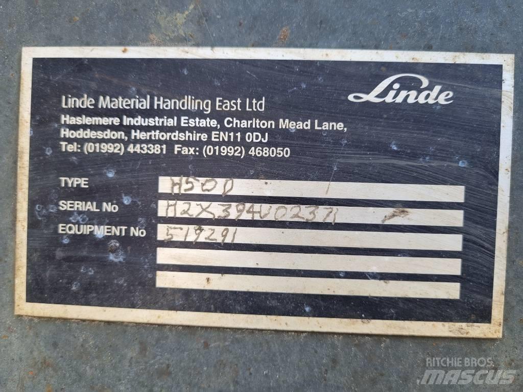 Linde H 50 D Wózki Diesla