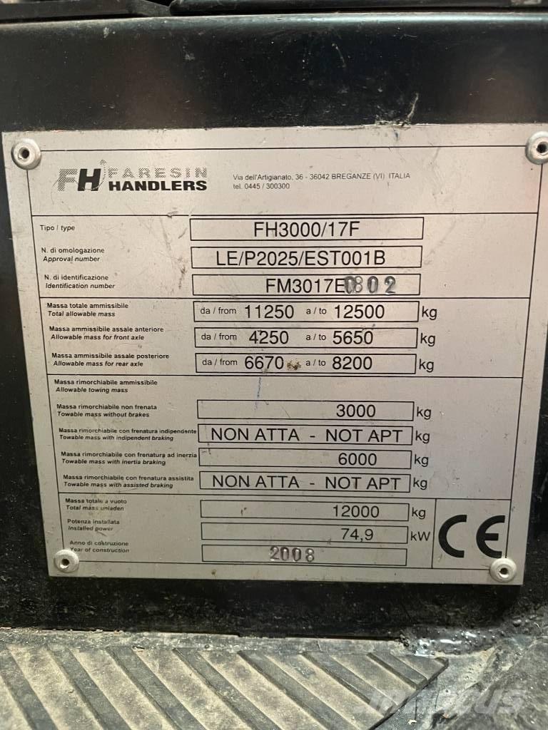 Faresin FH3000/17 Ładowarki teleskopowe
