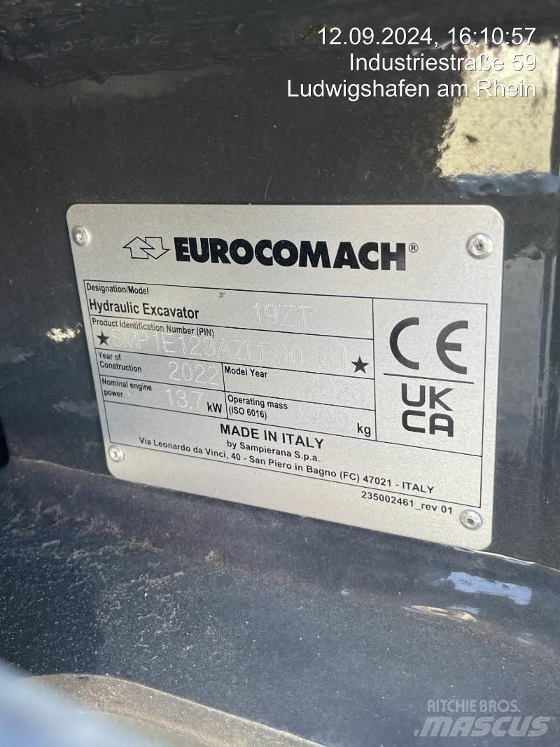 Eurocomach 19ZT Minikoparki