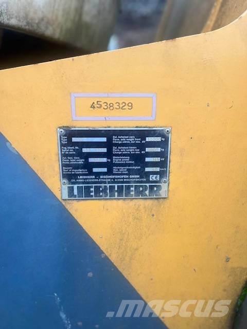 Liebherr 554 Ładowarki kołowe