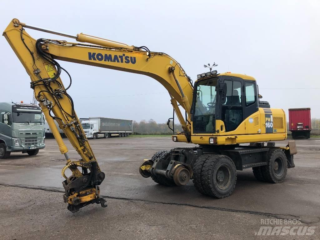 Komatsu PW160-7E0 Koparki kołowe