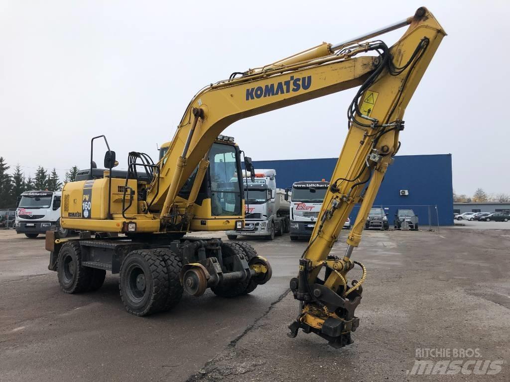 Komatsu PW160-7E0 Koparki kołowe