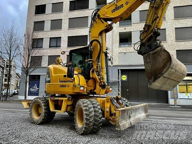 Komatsu PW 98 MR Koparki kołowe