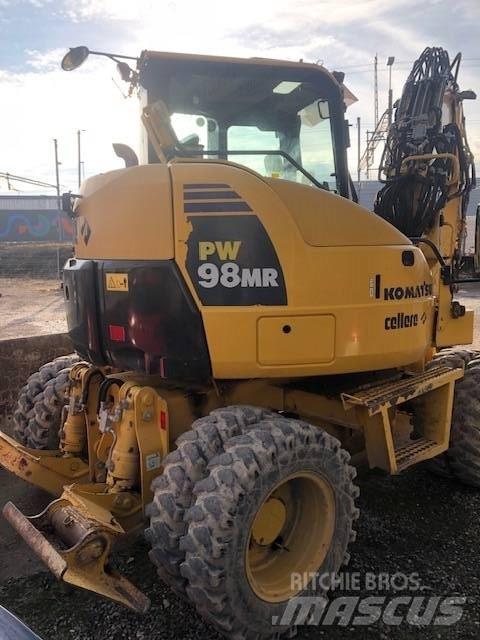 Komatsu PW 98 MR Koparki kołowe