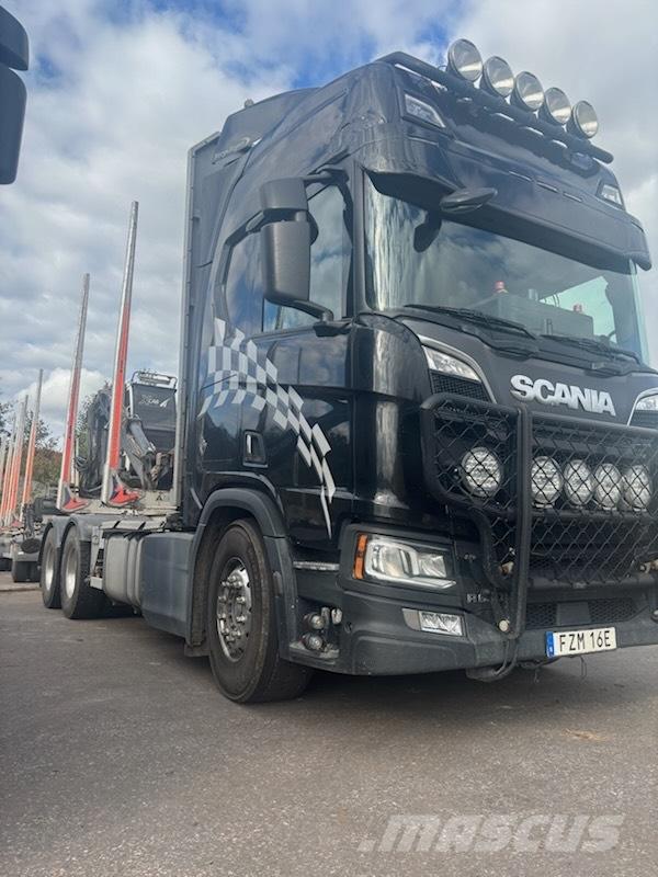 Scania R650B6X4NB Samochody do przewozu drewna