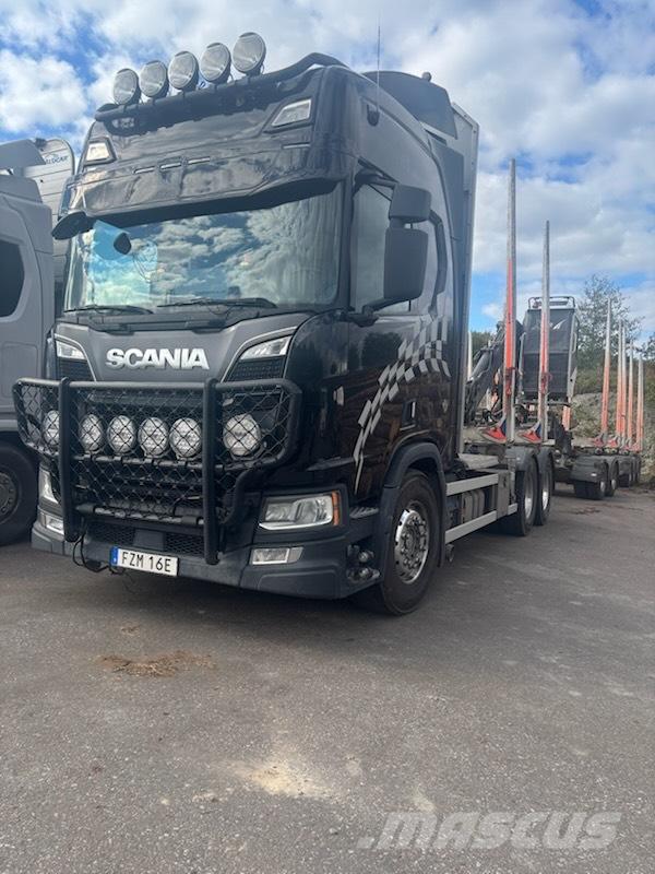 Scania R650B6X4NB Samochody do przewozu drewna