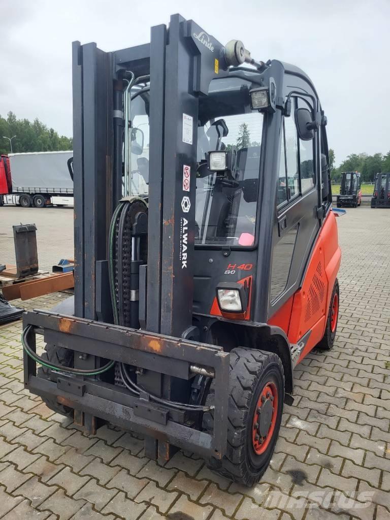 Linde H40T Wózki LPG