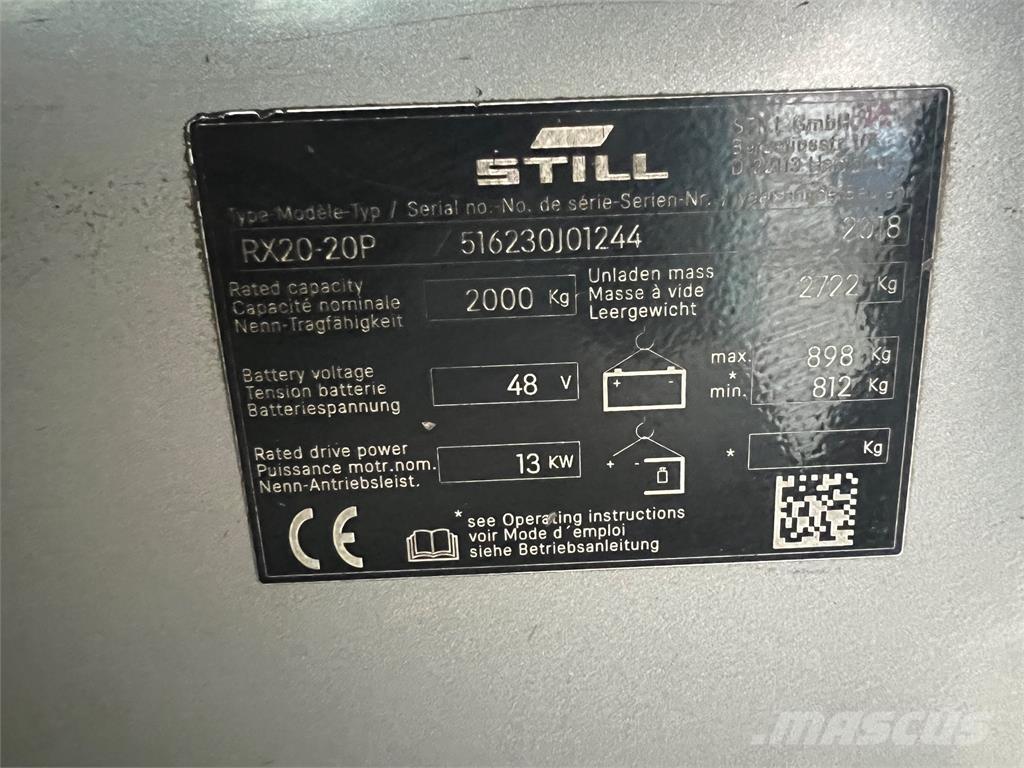 Still RX20-20P Wózki elektryczne