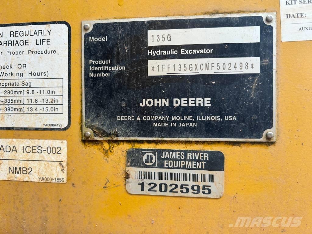 DEERE 135G Koparki gąsienicowe