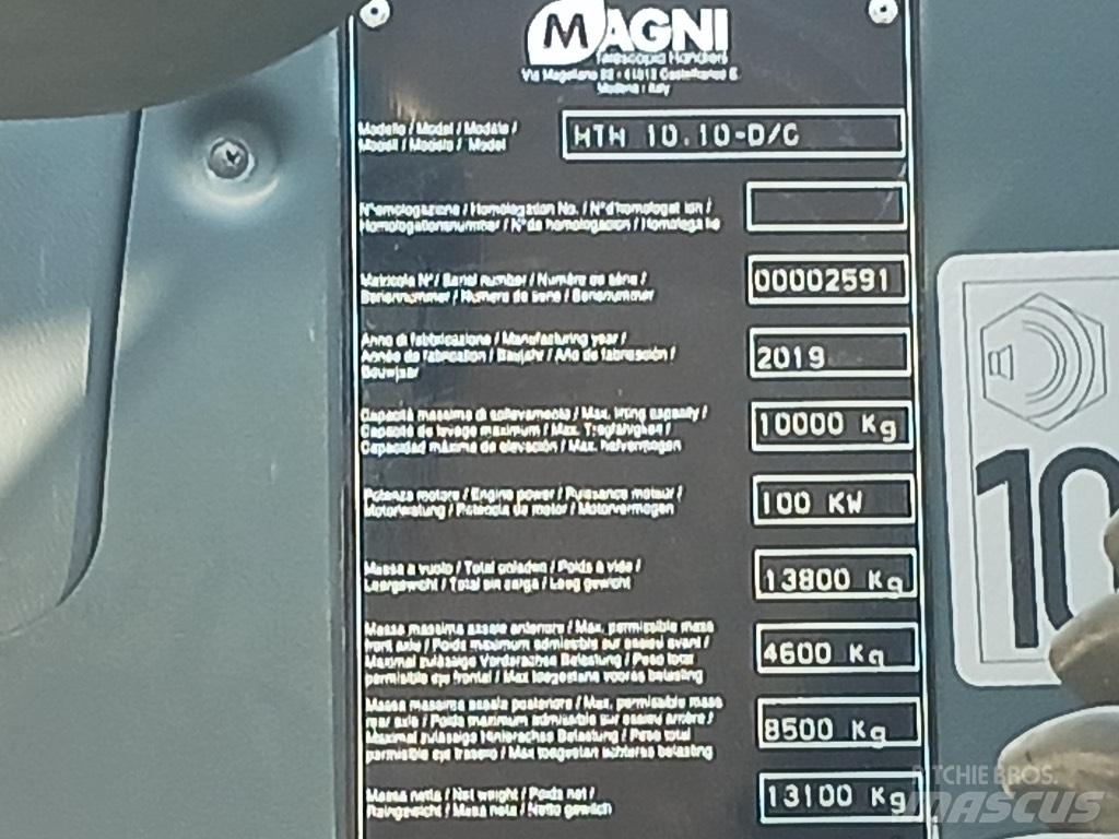 Magni HTH 10.10 Ładowarki teleskopowe