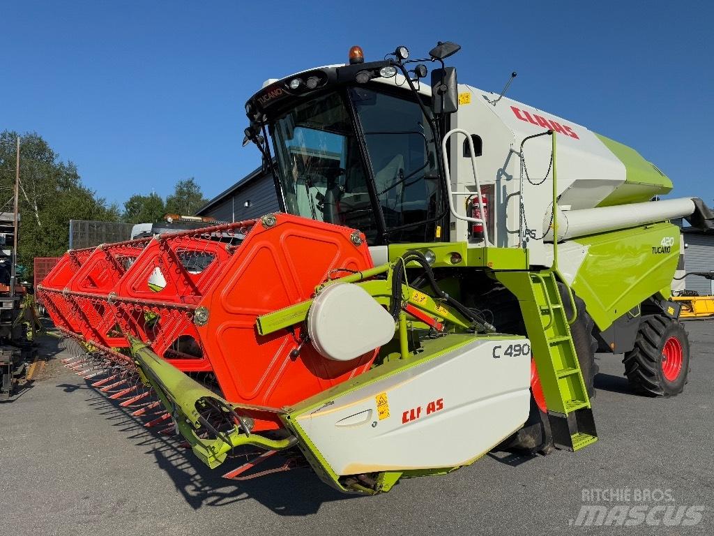 CLAAS Tucano 420 Kombajny zbożowe