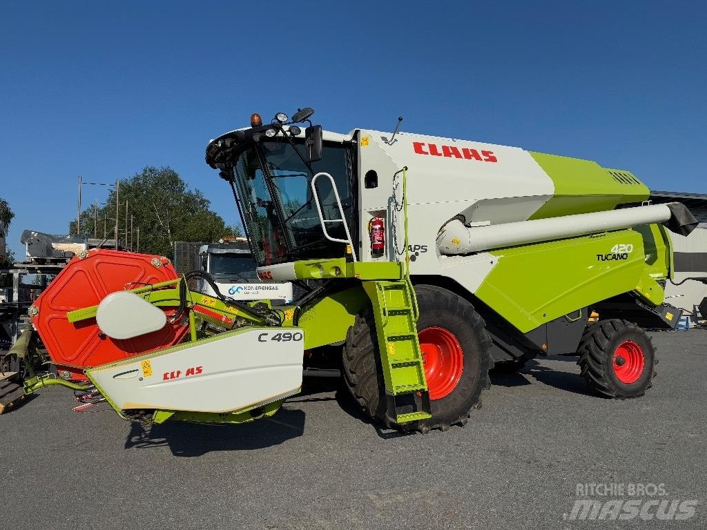 CLAAS Tucano 420 Kombajny zbożowe