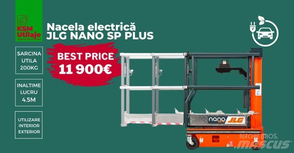 JLG JLG NANO SP PLUS Kompaktowe samojezdne wysięgniki podnośnikowe