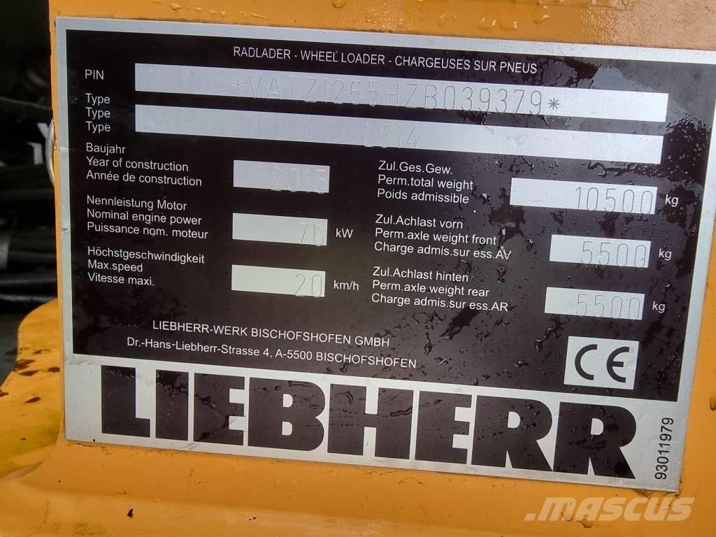 Liebherr L 514 Ładowarki kołowe