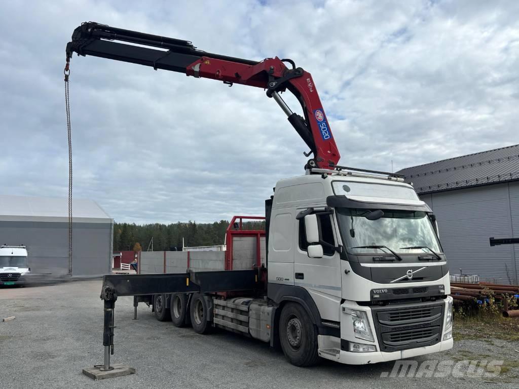 Volvo FM 500 Żurawie samochodowe
