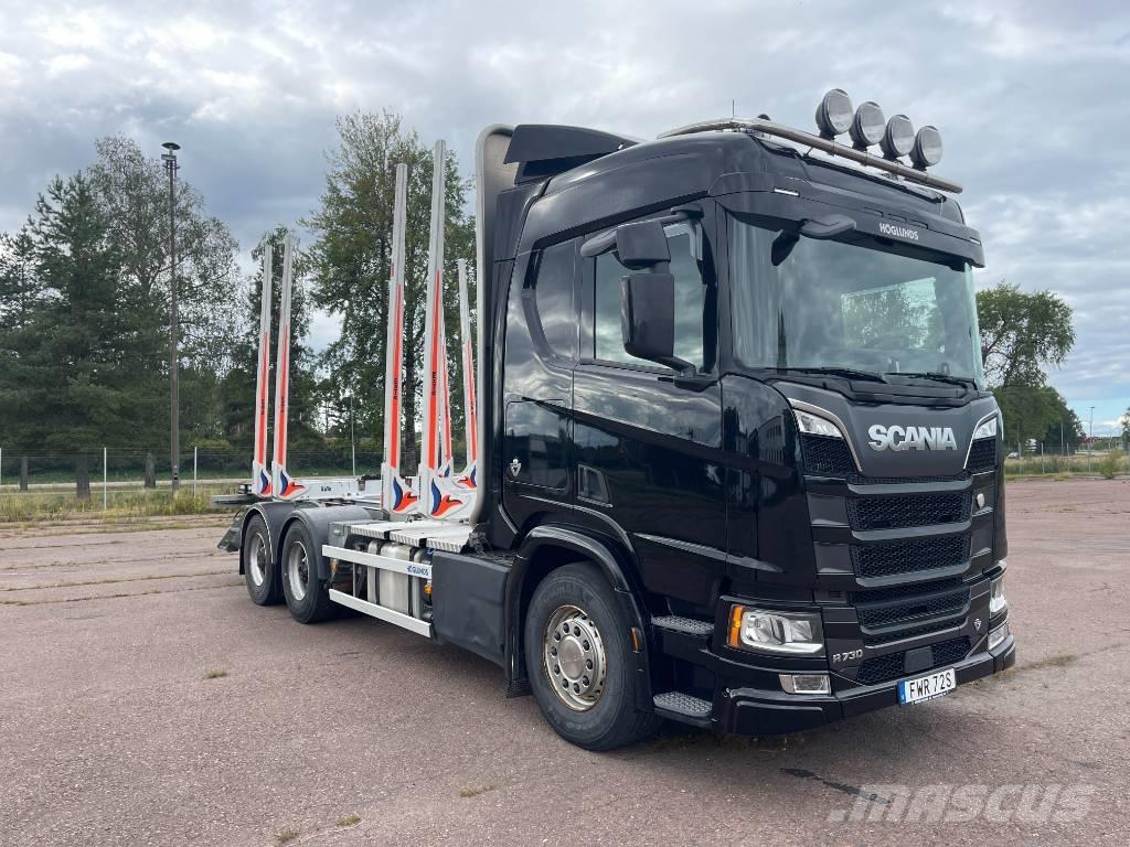 Scania R 730 Samochody do przewozu drewna