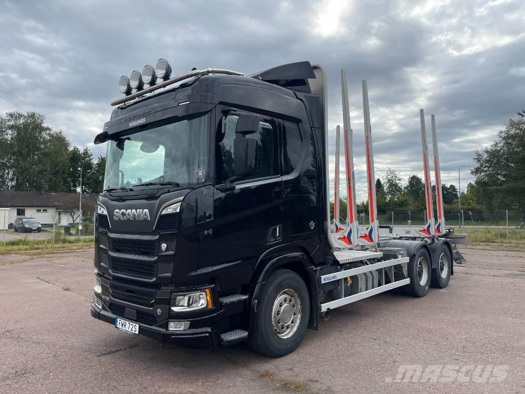 Scania R 730 Samochody do przewozu drewna