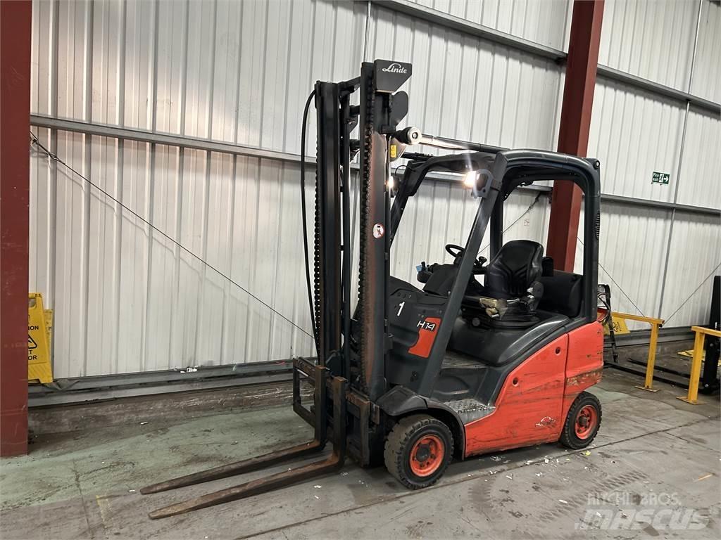 Linde H14T-01 Wózki LPG