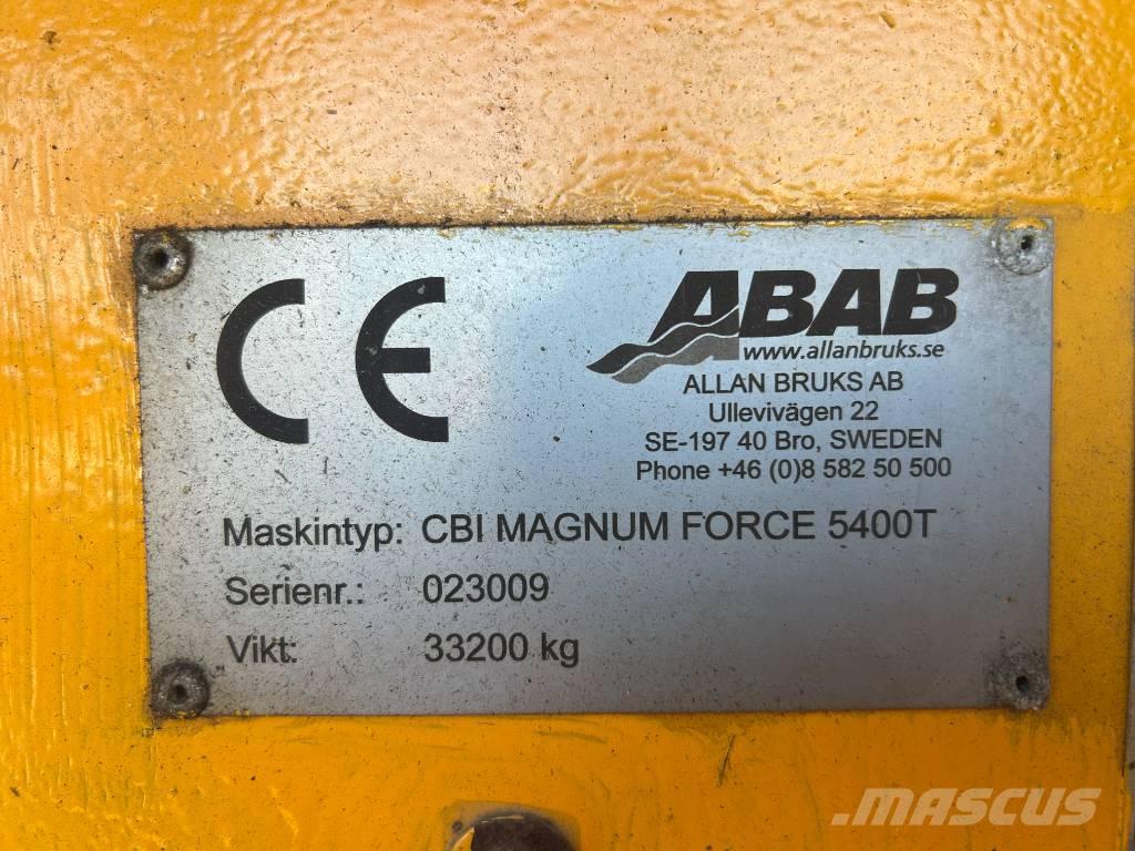 CBI 5400 Maszyny do okrzesywania gałęzi