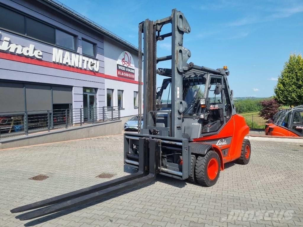 Linde H80T-01/900 Wózki LPG