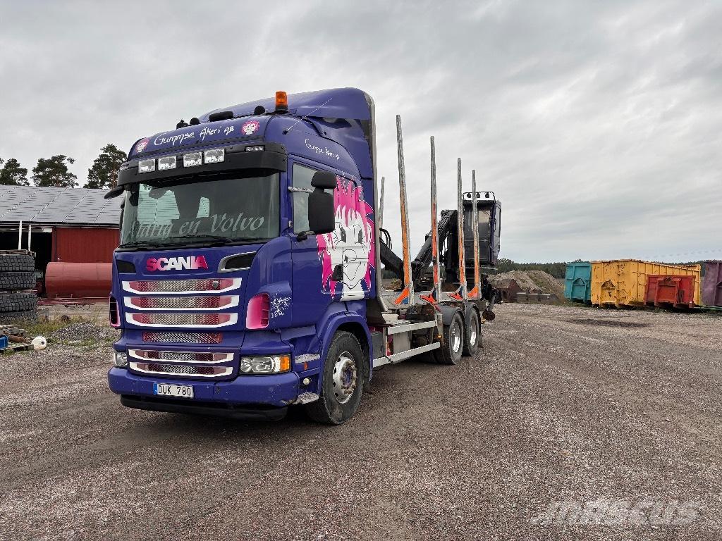 Scania 560. 6x4 Samochody do przewozu drewna