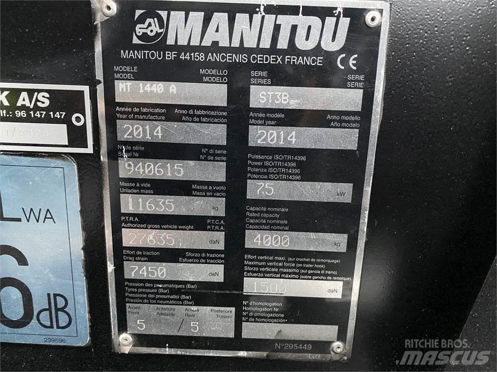 Manitou MT1440A Ładowarki teleskopowe