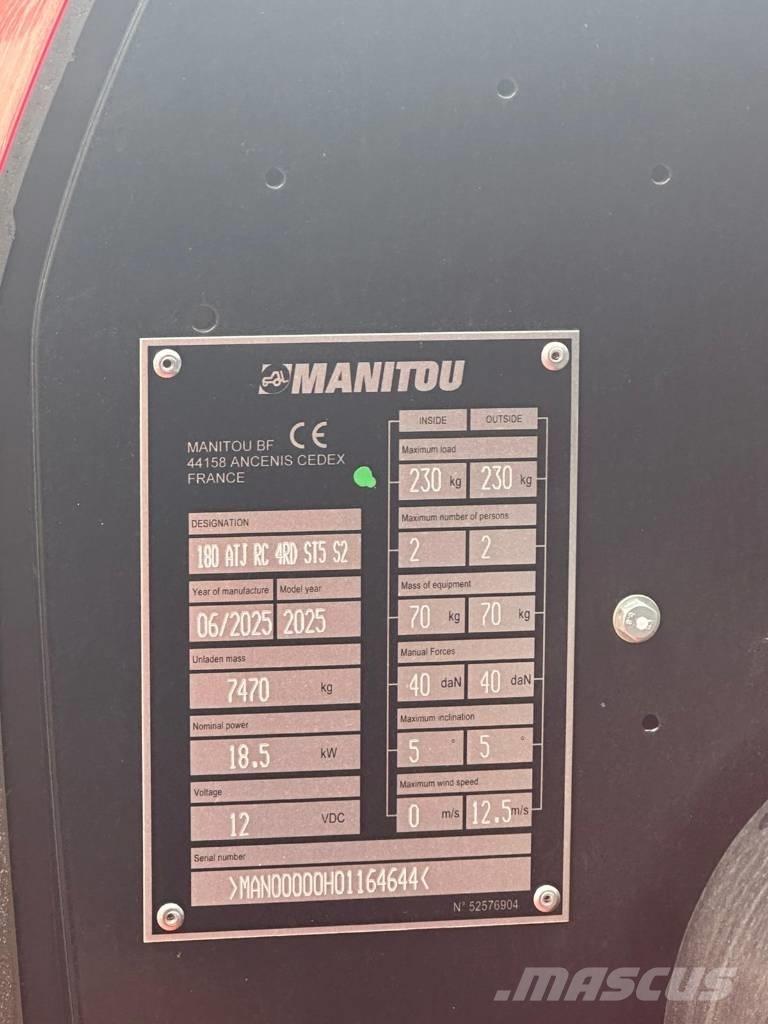 Manitou 180 ATJ Podnośniki przegubowe