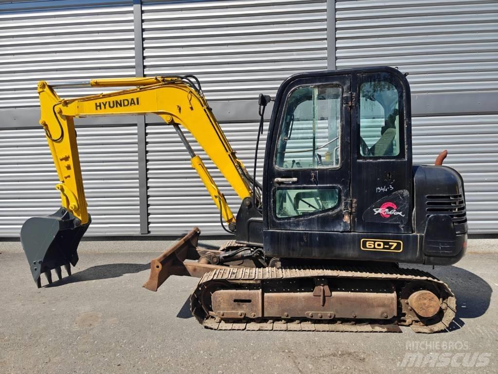 Hyundai R 60-7 Minikoparki