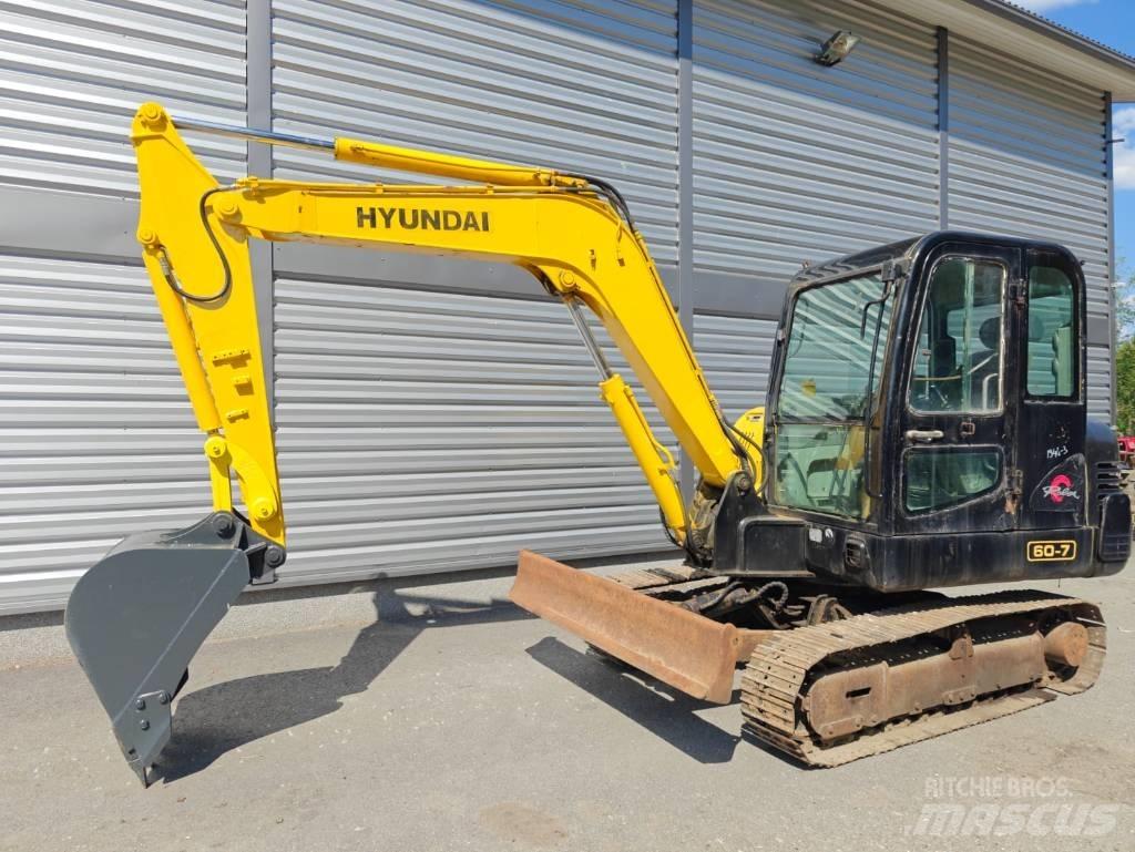 Hyundai R 60-7 Minikoparki