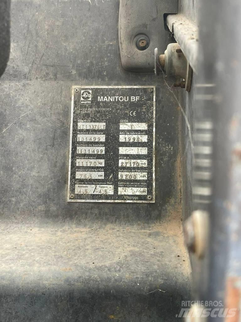 Manitou MT 1337 SL T Ładowarki teleskopowe
