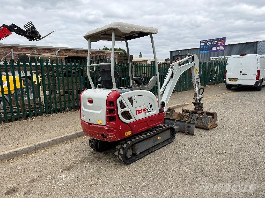 Takeuchi TB 216 Minikoparki