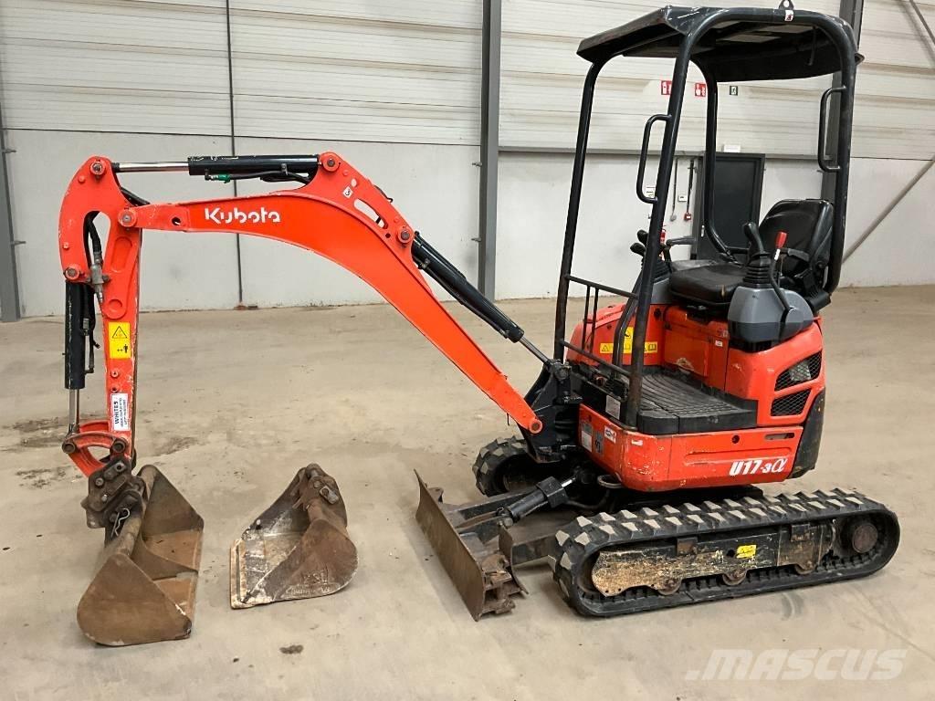 Kubota U 17-3 A Minikoparki