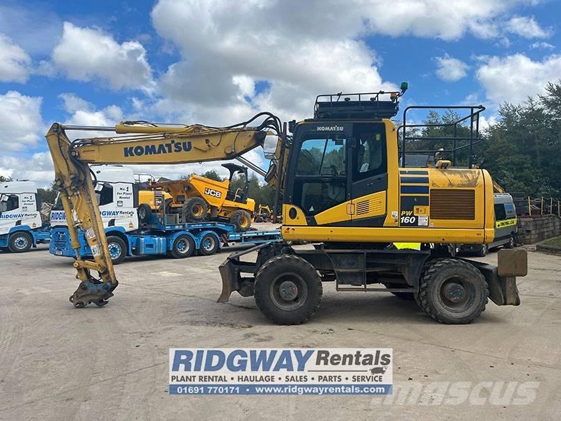 Komatsu PW 160 Koparki kołowe