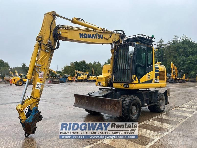Komatsu PW 160 Koparki kołowe