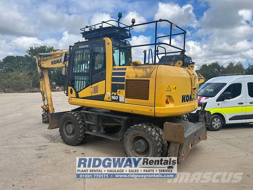 Komatsu PW 160 Koparki kołowe
