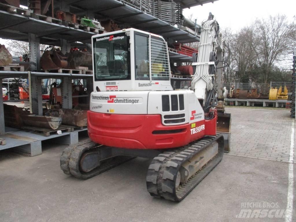 Takeuchi TB 280 FR Midikoparki  7t - 12t