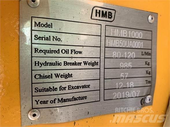 HMB 1000 Młoty hydrauliczne