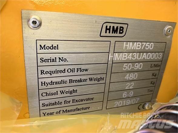 HMB 750 Młoty hydrauliczne