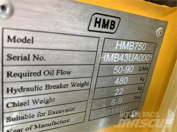 HMB 750 Młoty hydrauliczne