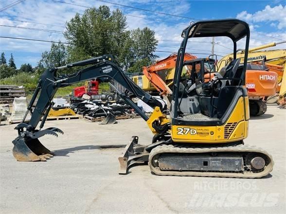 John Deere 27D Minikoparki
