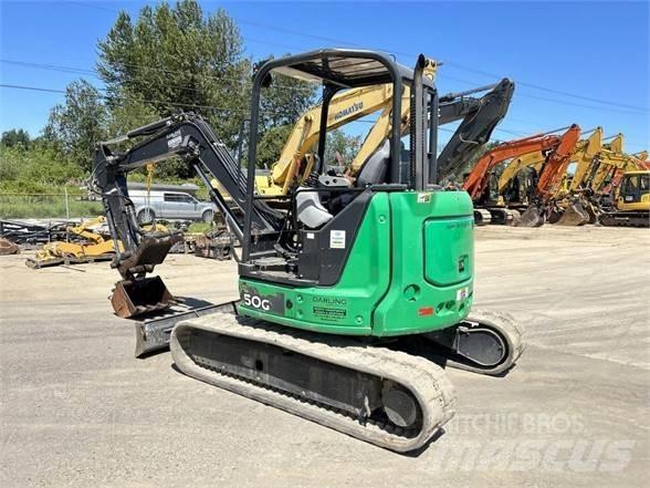 John Deere 50G Minikoparki