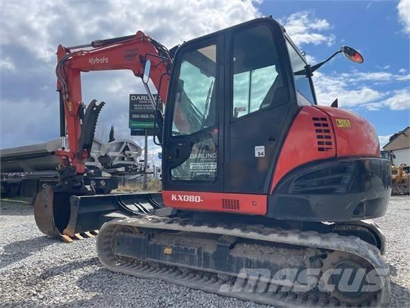 Kubota KX080-4 Koparki gąsienicowe