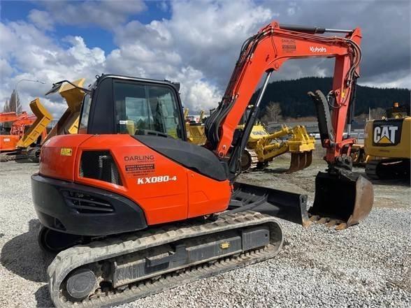 Kubota KX080-4 Koparki gąsienicowe