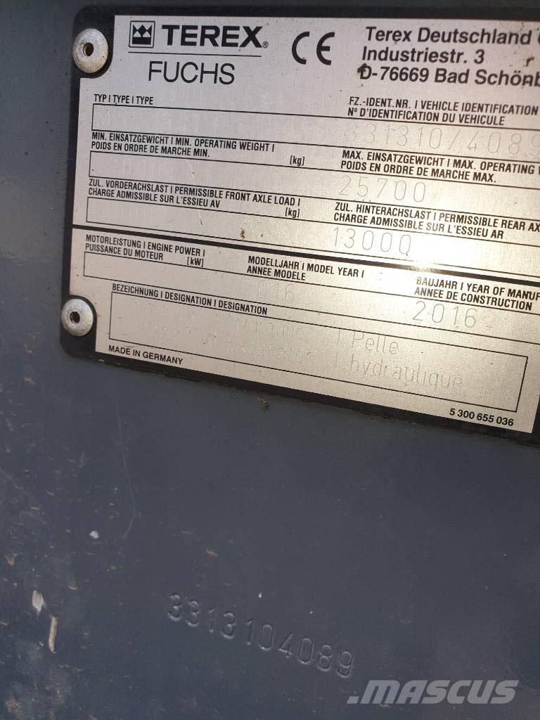 Fuchs MHL 331 Koparki przeładunkowe