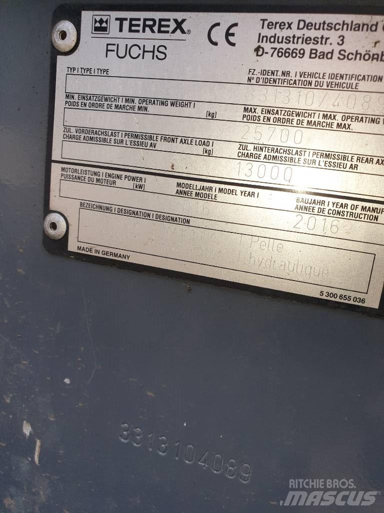 Fuchs MHL331E Koparki przeładunkowe