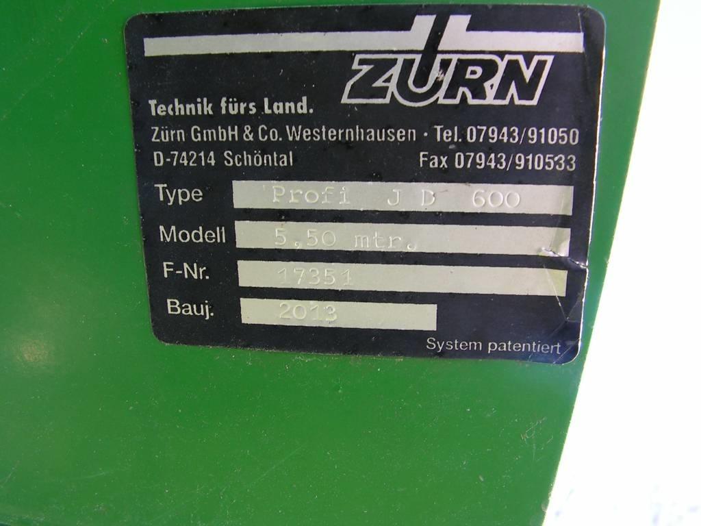 Zürn Profi 600 Głowice ścinkowe