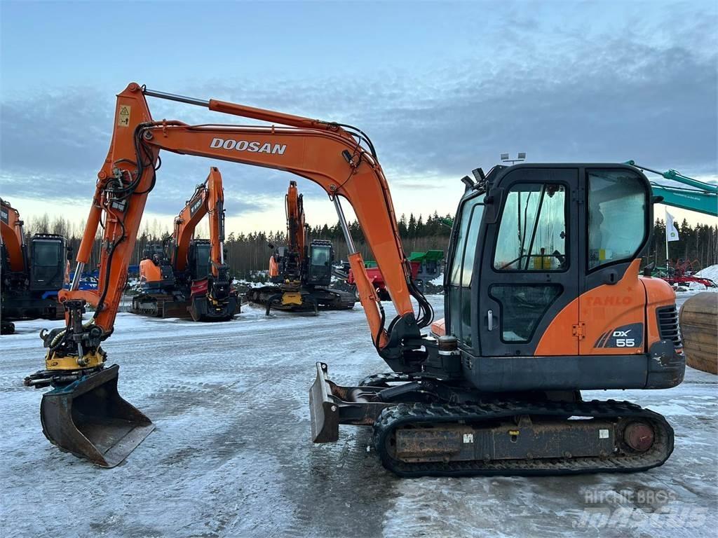 Doosan dx55 Minikoparki