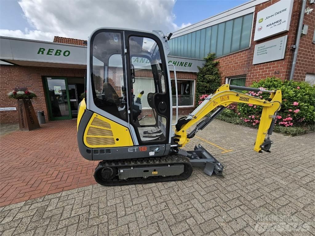 Wacker ET 18 Minikoparki